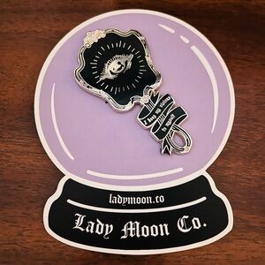 Lady Moon Co. Enamel Pin